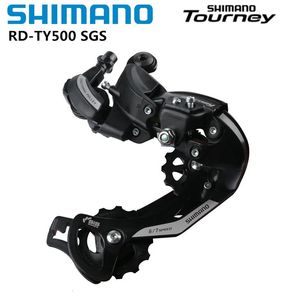 Shimano Tourney TY500 TY21 TY300 TY200 Derailleur posteriore SGS GS SS 6 7 velocità MTB Bike Bicycle Variabile Drive 231221