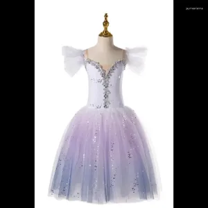 Stage Use Romantic Girl Girl Ballet Scury Performance Children Dress Modern Dance Dress