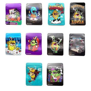 RUNTZ 35g edible packaging bag polyester film bagS Mylar bagS CHILL Glue Strawberry Banana Wetro