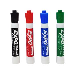 4 ألوان Sharpie Expo 82074 Lowodor Markers Bullet Tip Quickdrying Ink Writing for Frooms Forsings and Homes 231220