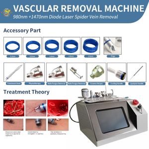 Slimming Machine 6 In 1 60W Age Spots And Pigments Lesion 980Nm Diode Laser Vascular Removal Dhl