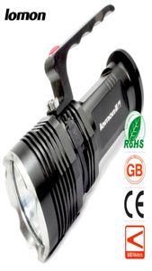 Laddningsbar LED -ficklampa multifunktionell sökljus USB4 x 18650 batteriladdare explosion bevis bärbar fiske camping till5797976