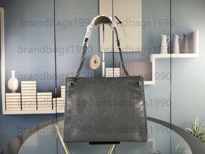 Niki shoppingväska kvinnor onthego handväska designer väska äkta läder axelväskor 32.26.10 cm fit 13 tum dator