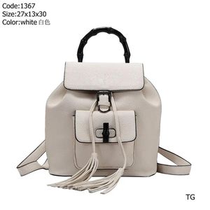 Väskor Design Väskor Ryggsäck 1367 TG Högkvalitativa kvinnliga damer Single Handväska Tote axel ryggsäck väska handväska plånbok