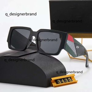 Senior Luxury Mens PPDDA UV400 Vintag Solglasögon Metal Letter Womens Praddas Sunmmer Beach Gole Pada Eyewear For Women Prd Gelglas Frame Geometry Designer
