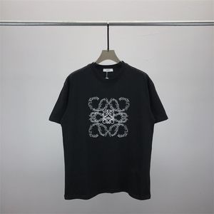 Дизайнерская футболка Повседневная футболка MMS с монограммным принтом и коротким рукавом на продажу, роскошная мужская одежда в стиле хип-хоп, азиатский размер 161