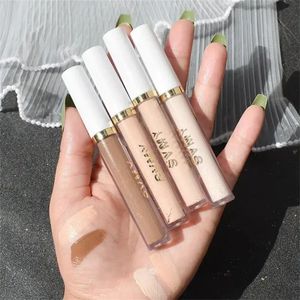 4Color Liquid Contouring concealer Cream Makeup Watertofasturizing Varaktande täckning Acne Dark Circles Foundation Face Cosmetic 231220