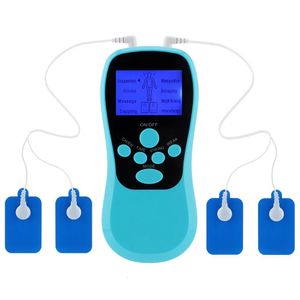 Utrustning Portable Slim Equipment 15 Level Dual Channel TENS EMS UNIT MUSCLE STIMULULATHER FÖR SMINT RELIEF THERAPY ELEKTRONISK PULSA MASSAGER BO