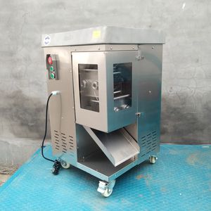 Máquina de corte de carne elétrica comercial de carne elétrica vertical fatia de carne de porco e trituração Cuttador de vegetais 2200W