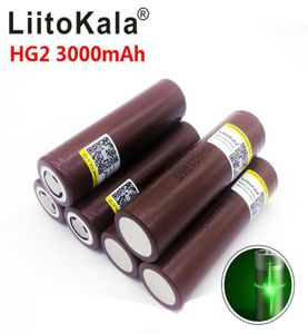 LiitoKala HG2 18650 аккумулятор 37 В 3000 мАч электронная сигарета аккумуляторная батарея 30 А большой ток мощный фонарик солнечный en9022210