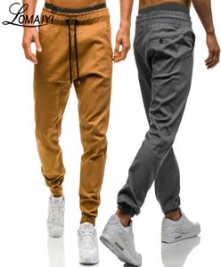 Lomaiyi New Cargo Joggers Pants for Men 2019 Springsummer Pantaloni casuali Men039S Cantaloni cargo Blackgreen Jogger Mens BM3127248609