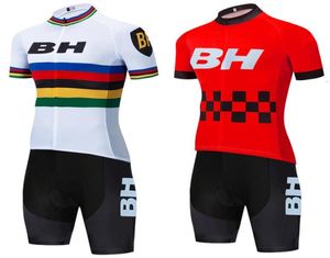 2023 Team Cycling Jersey Red BH Bike MAillot Shorts Uniform MTB Rad