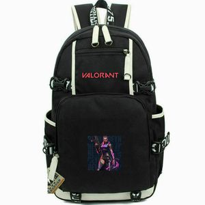 REYNA zaino in zaino valorante Daypack Duelist Player Player Borse Game Game Packsack Print Rucksuck Casual Schoolbag Computer Day Pack