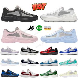 American cup Xl Casual Shoes Men Women Low Leather Nylon PVC Mesh Lace-up Campus Sports Triple Black White Rubber Sole Fabric Trainers Designer Sneakers Size EUR38-46