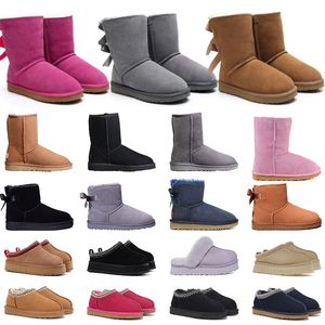 Australia Designer Boots Woman Ugh Tasman Slippers Uggsboots Women Snow Winter Boots Tazz Taz Australian Platform Fur Australie Ultra Mini Ankle Booties