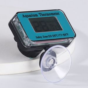 HT-7 termômetro eletrônico termômetro mergulho tanque de peixes termômetro de cristal líquido ventosa