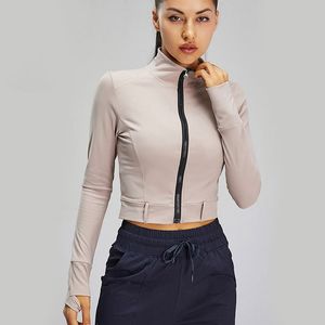 2023 New Yoga Clothing Perfect Plus Size Autumn Winter Women's Sports Hoodie Round Neck Long Sleeve