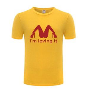 I 039M Loving It Sexy T Shirt Men Funny Humor żart Rude Summer Cotton Short Rleeve T Shirt Tshirt Modna rozmiar S3XL8880282