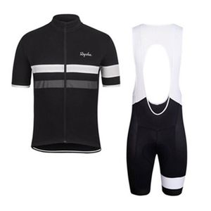 2019 RAPHA Sommer Herren Kurzarm Radtrikot Fahrradbekleidung Kleidung Lätzchen SET MTB Uniform PRO Radsportbekleidung Fahrrad Maillot Culo315I