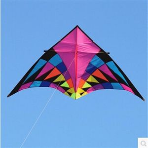 Högkvalitativ stor Delta Kite Flying Toys Ripstop Nylon Sport Reel Dragon Cerf Volant Parachute Octopus Y0616253U