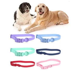 Collari per cani Collare regolabile Impermeabile antiruggine Facile da pulire PVC morbido e flessibile confortevole per cani Gatti Forniture per animali domestici