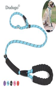 Großer Hund Reflektierender Seil Blei Leine 5 Farbe Nylon Basic -Leinen mittelschwerer Hund, der Big Dog Collar für Labrador Rottweiler8133202 geht