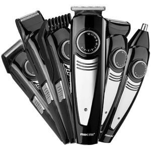 Универсальный набор для ухода за волосами, триммер для бороды для мужчин, электробритва для тела, машинка для стрижки волос для мужчин, триммер для бровей, носа, ушей 231220