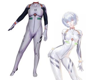 Adulto crianças cosplay eva yanami rei festa de halloween anime moive seperhero traje zentai macacão bodysuit catsuit plugsuit9196313