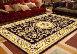 Retro persisk blommig matta non glid tvättbar matta för sovrum vardagsrum kök qp23723848