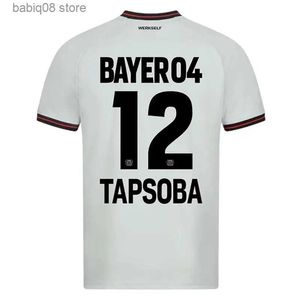 Fans toppar tees 23 24 Bayer 04 Leverkusen Soccer Jerseys Wirtz Boniface Hincapie Hofmann Tapsoba Schick Palacios Frimpong Grimaldo 2023 2024 Away 3rd Mens Footba