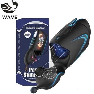 Massager WAVE Men's Multi frequency Vibration Pulse Exercise Device Aircraft Cup Full Stimulation Massage 75% Off Online sales