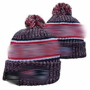 New Beanies Football basketball baseball Beanies Sport Knit Hat Pom Pom Hats Hot Teams Color Knits Mix colors f2