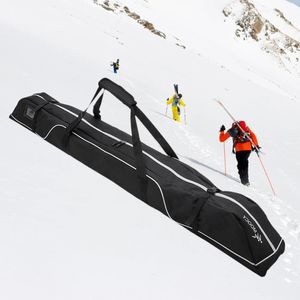 172cm saco de acampamento ao ar livre de esqui alça durável equipamentos de esqui e snowboard saco de viagem à prova dwaterproof água para snowboard óculos luvas 231220