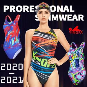 Nosić 20202021 Nowy przybycie Yingfa dla kobiet trening dziewcząt wyścigi wyścigowe profesjonalne stroje kąpielowe stroje kąpielowe