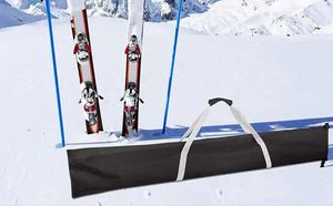 Skitasche für Skireisen, wasserdichte tragbare Boardtasche zum Skifahren, tragbare schützende Reisetaschen für Reisen im Schnee und Skifahren, 231220