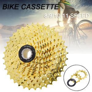 VG Sports Mountain Bike Freewheels 891011 Speed ​​Gold Road Weakeling Cassette Lightweight 231221