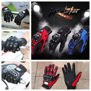 قفازات probiker قفازات الدراجات النارية Luva Motoqueiro Guantes Moto Motocicleta Luvas de Moto Cycling Motocross Gloves 01C Gants Moto DHL FRE