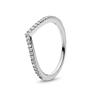 T GG 925 Srebrne pierścienie dla kobiet Oryginalne Tiara Heart Bone zaręczyny Rose Gold Wedding Pierścień Kryształów Kryształy Biżuteria