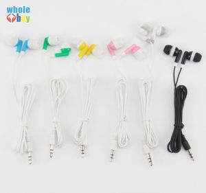 disposable earphones headphone headset for bus or train or plane one time use Low Cost Earbuds For SchoolelGyms Factory 4530058