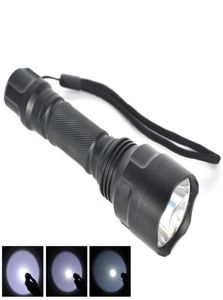 Partihandel High Power UltraFire 2000 Lumen T6 LED -ficklampa Torch Lamp Light för 18650 Batterifri frakt9192034