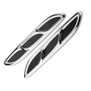 Pair Car Hood Stickers Side Air Flow Vent Covers Styling Exterior Decor