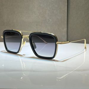 Summer Sunglasses For Women Style FLIGHT 006 Anti-Ultraviolet Retro Plate Square Full Frame Special Design Glasses Random Box
