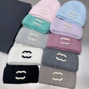 Canale Top Top Luxury Cloches Designer Baseball Cap Woman Hat Hat Hald in Winter Knit Cashmere Spring Resort Cap Cappello Cappello Beanie Cappello Casualmente Cappello Polo attivo Polo Active