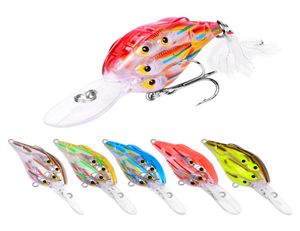 Nowy Abs Plastikowe Wobbler Laser Bass Przynęt 11 cm 125G Live Cel Lifee Fille Fish Swimbeaits Crankbeits z PACKAG PACKAG6601525