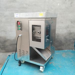 Multifunktionale Elektrofleisch Slicer Shredder Handelsfleischschneidemaschine Edelstahl Gemüseschneider -Würfelmaschine