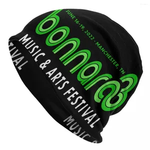 Berets Bonnaroo Outdoor Hats Music Festival 2023 Classic Thin Hat Bonnet Special Skullies Beanies Caps Men Women's Earmuffs