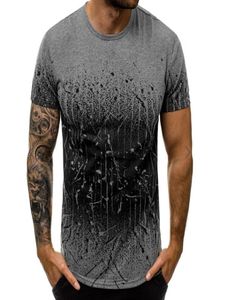 T Shirt Men Nowe letnie unikalne drukowane swobodne modne styl okrągły szyjka Tshirt Summer Cool Tops Camisetas Hombre3392207