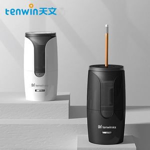 Tenwin Automatisk elektrisk slipare för 6-8mm blyerts bärbar laddning Färgad studentpeteringskolekontor leveranser 231220