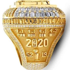 Fans'collection 2020 LA Championship Ring Rings Lakers Wolrd 챔피언 농구 팀 챔피언십 링 기념품 팬 Promot269d