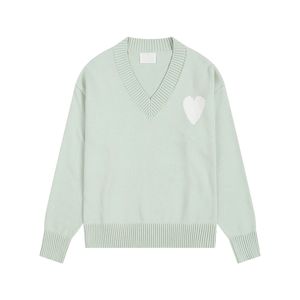 suéter feminino suéter feminino malha de malha moda vosco de pescoço bordado de coração sweter feminino de alta qualidade estudante versátil faculdade de estilo casual masculino casual suéter